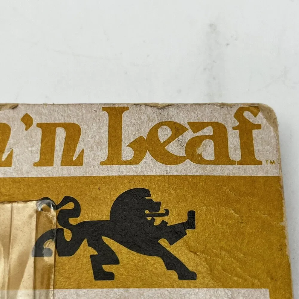Vintage Brush N Leaf Antique Gold Metallic Paint 1 Oz Made In USA Rub N Buff NOS - Picture 6 of 16